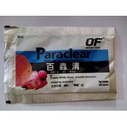 Ocean Free Paraclear 5 Grams | Anti-internal Parasite and Bloat Treatment Ocean Free Paraclear 5 Grams | Anti-internal Parasite and Bloat Treatment