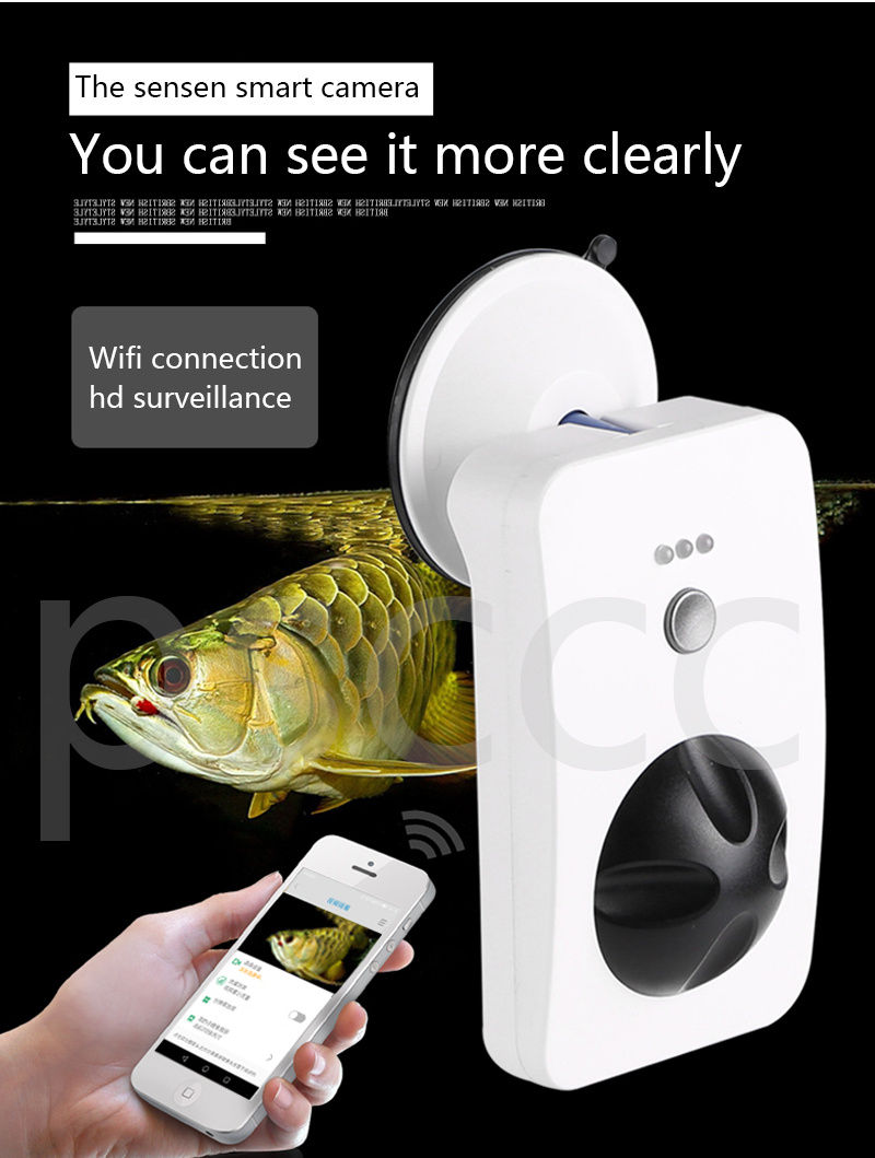 wifi fish feeder with camera