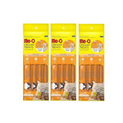 Me-O Creamy Treats Chicken & Pumpkin Flavor - 180g (15gx12Pcs)
