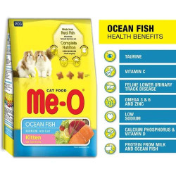 Me O Ocean Fish Kitten Cat Dry Food - 1.1kg