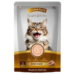 Signature Grain Zero Chicken Mousse Adult Cat Wet Food - 80g