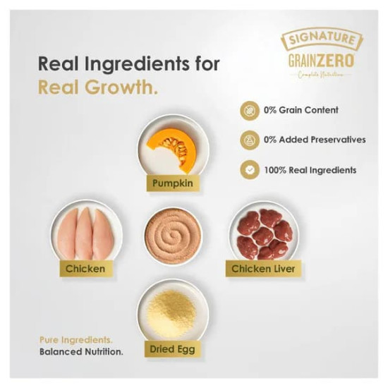 Signature Grain Zero Chicken Mousse Adult Cat Wet Food - 80g