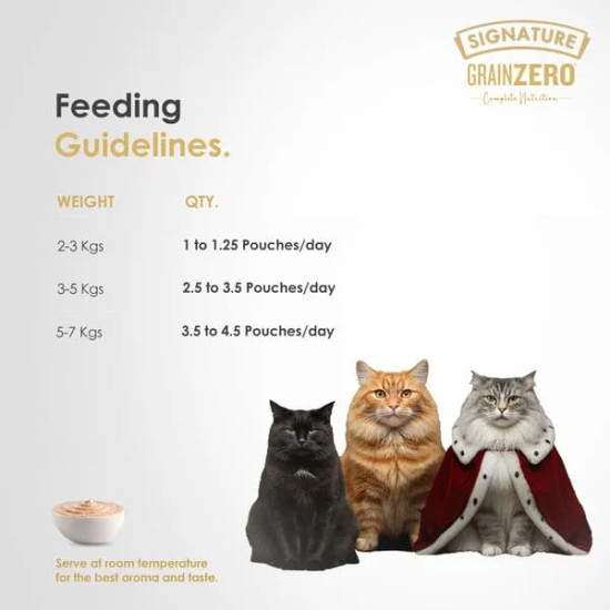 Signature Grain Zero Salmon Mousse Adult Cat Wet Food - 80g