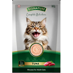 Signature Grain Zero Tuna Mousse Adult Cat Wet Food - 80g