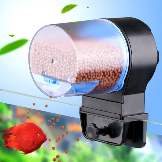 Sunsun Automatic feeder for fish Shrimp Turtle Tank Auto Fish Feeder Timer Food Feeding AK-02
