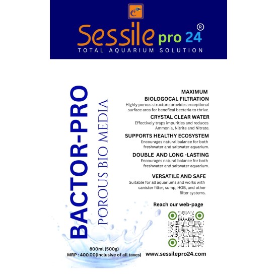 BACTOR PRO - Biological Filter Media - Porous Bio Media