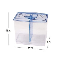 Dophin BT-104 Betta Fish Tank Rectangle Aquarium Tank  (1 L)