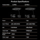Neo Helios Flat Nano S3 Pro (8Watts) High Brightness Vivid Solar Colour 10000K | Clip On Back Planted Aquarium Fish Tank