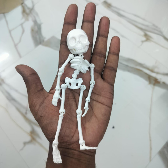 Dancing Aquarium Skeleton Decoration | 3D Printed Moving Skeleton for Fish Tank | Viral Dancing Skeleton Aquarium Ornament | Unique Fish Tank Decor