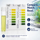 Aquatic Remedies Wild Ammonia Test Kit for Aquarium | Freshwater & Saltwater Water Testing Kit | 3 Solution Test with Colour Comparison Chart | Up to 50 Tests