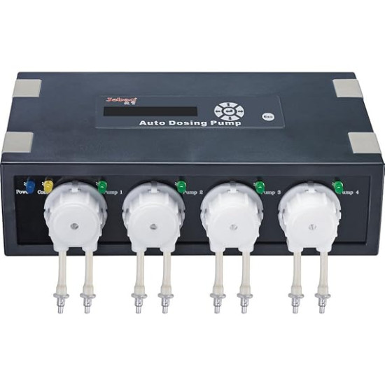 JEBAO Auto Dosing Pump | 4 Channel | DP-4 | Marine & Planted Aquarium JEBAO Auto Dosing Pump | 4 Channel | DP-4 | Marine & Planted Aquarium