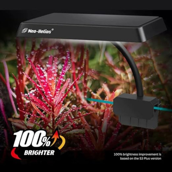 Neo Helios Flat Nano S3 Pro (8Watts) High Brightness Vivid Solar Colour 10000K | Clip On Back Planted Aquarium Fish Tank Neo Helios Flat Nano S3 Pro (8Watts) High Brightness Vivid Solar Colour 10000K | Clip On Back Planted Aquarium Fish Tank
