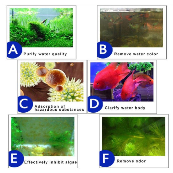 Aquatic Remedies by-Par, 100ML (Mesh Bag Included), Regenerative Absorbent Aquarium Water Purifier Aquatic Remedies by-Par, 100ML (Mesh Bag Included), Regenerative Absorbent Aquarium Water Purifier