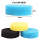 Sun-Sun 603B Filter Sponge Set – 3 Pcs Multi-Color Replacement Sponges for Aquarium Canister Filter (Only Sponge)