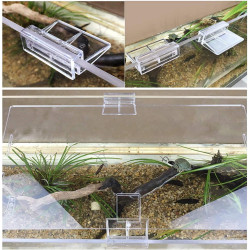 6 Pcs Transparent Acrylic Fish Tank Top Glass Cover Support Clip Lid Holder Support 6 Pcs Transparent Acrylic Fish Tank Top Glass Cover Support Clip Lid Holder Support