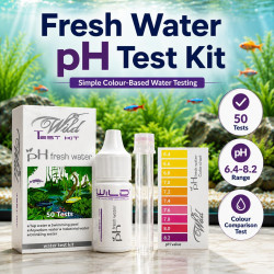 Aquatic Remedies Wild Ph Fresh Water Test Kit(50 Tests)Suitable For Aquarium Water,Swimming Pool,Industrial Water,Drinking Water And Tap Water