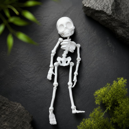 Dancing Aquarium Skeleton Decoration | 3D Printed Moving Skeleton for Fish Tank | Viral Dancing Skeleton Aquarium Ornament | Unique Fish Tank Decor