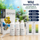 Aquatic Remedies Wild Ammonia Test Kit for Aquarium | Freshwater & Saltwater Water Testing Kit | 3 Solution Test with Colour Comparison Chart | Up to 50 Tests