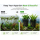 Aquarium Plant Holder (Pack of 2) | Fish Tank Plant Holder | Hang-On Aquarium Plant Cup for Live Aquatic Plants | Planter Basket for Aquascaping | Black