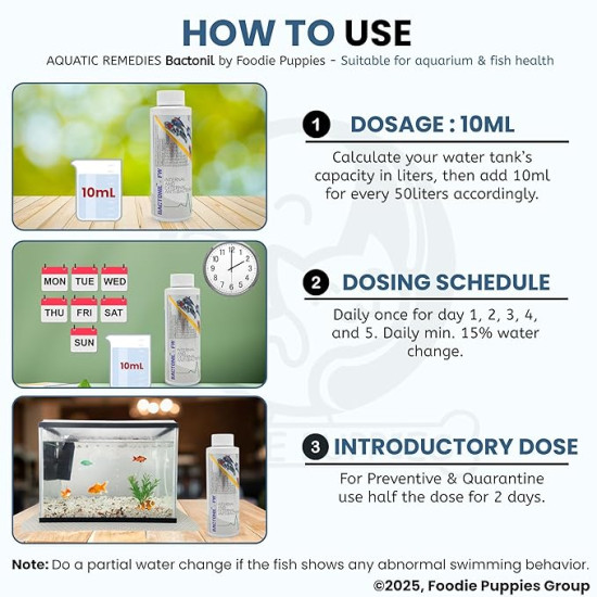 Aquatic Remedies Bactonil FW Anti Bacterial Medication - Aquatic Remedies Bactonil FW Anti Bacterial Medication -