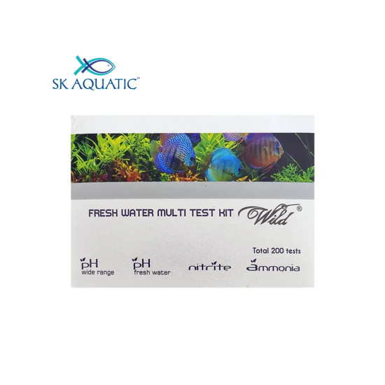 Aquatic Remedies Wild Fresh Water Aquarium Multi Test Kit - 200 Tests