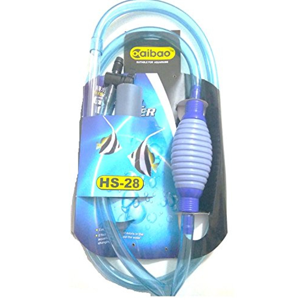 VAYINATO Haibao HS-28 Fish Tank Syphon Pipe for Gravel Cleaning