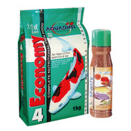 Aquadine Economy 1KG  - For all Freshwater ornamental fish - Medium