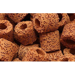 Aquarium Filter Media Burnt Red Ceramic Ring 1 kg Aquarium Filter Media Burnt Red Ceramic Ring 1 kg