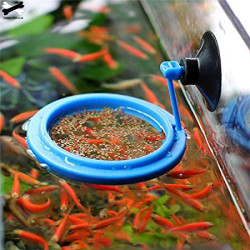 Aquarium Fish Tank Floating Fish Feeding Ring with Suction Cup