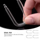 Aquarium Fish Tank Transparent U Bend for O2 and Co2 Tube | Helps Tube not to Bend
