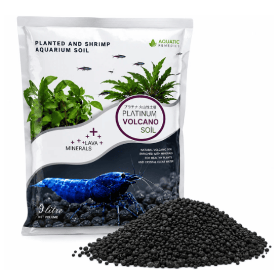 Aquatic Remedies Platinum Volcano Substrate | Premium Volcanic Aquarium Soil