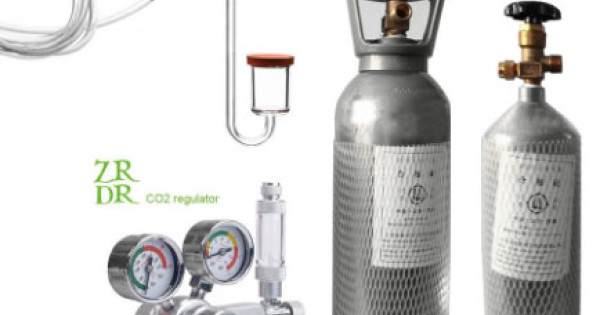 Co2 Kit Complete Aquarium CO2 Kits : CO2 Cylinder Kit With Solenoid ...