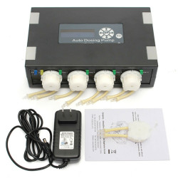 JEBAO Auto Dosing Pump | 4 Channel | DP-4 | Marine & Planted Aquarium JEBAO Auto Dosing Pump | 4 Channel | DP-4 | Marine & Planted Aquarium