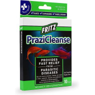 Fritz Aquatics PraziCleanse | Size: 10 Packets | Aquarium Deworming Fish Medicine Fritz Aquatics PraziCleanse | Size: 10 Packets | Aquarium Deworming Fish Medicine