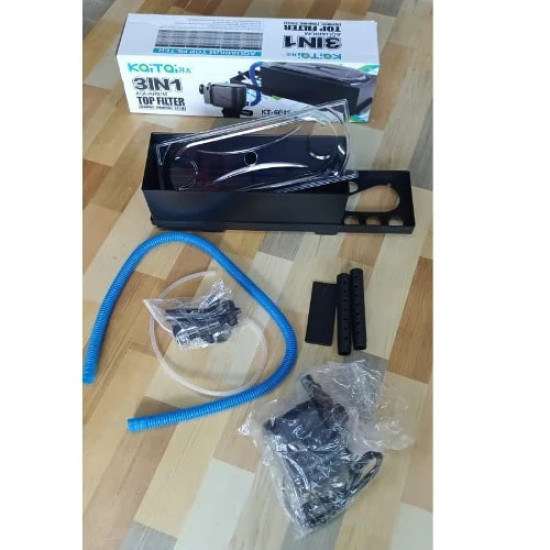 Koi Toi KT603F 3 in 1 Aquarium Top Filter 30 W
