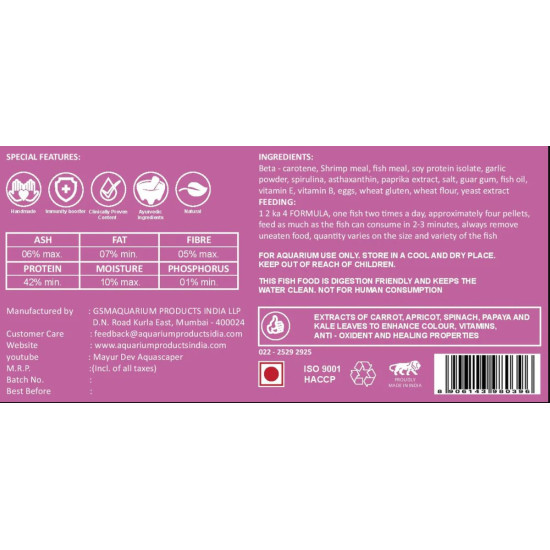 Life Aayu Cichlid Regular Fish Food