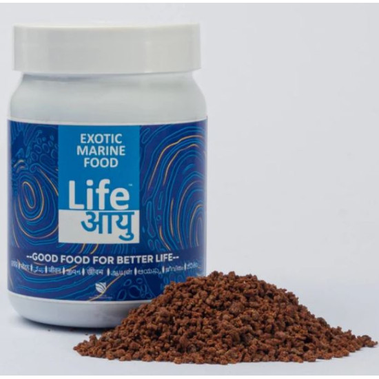 Life Aayu Exotic Marine Premium Fish Food 70g