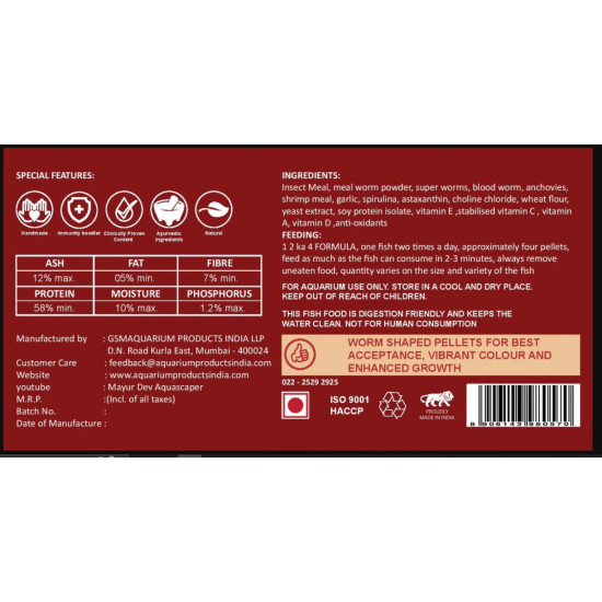 Life Aayu Goldfish Food 100g