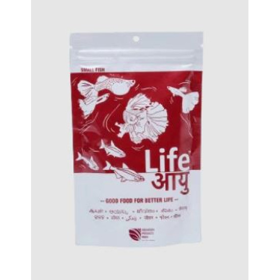 Life Aayu Red Fish Food 100g