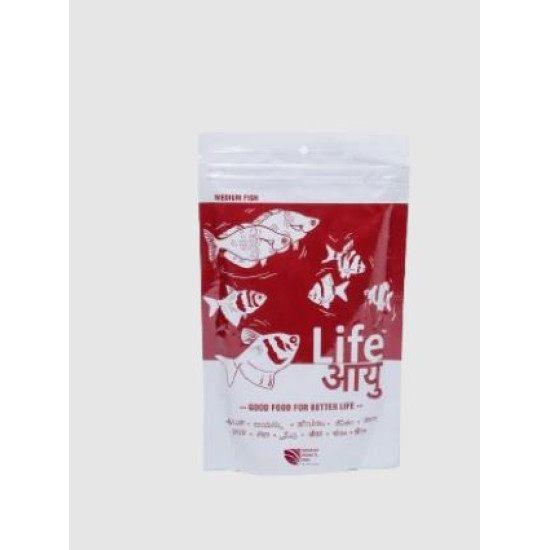 Life Aayu Red Fish Food 100g