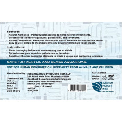 Maya River Sand Black - Natural Aquarium Landscape Material