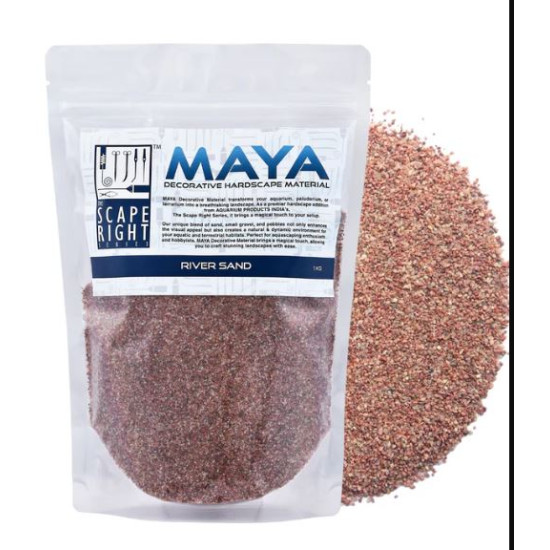 MAYA RIVER SAND RED - Decorative Material for Aquariums