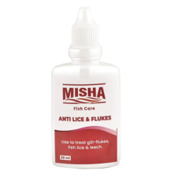 Misha Anti Lice & Flukes 30ml – Treat Fish Gill Flukes, Lice & Leech