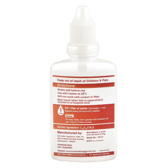 Misha Anti White Spot 30ml – Treat Freshwater Ich Effectively