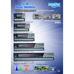 Neo Helios XP Series Flat LED Aquarium Light