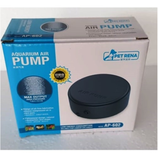 Pet Rena AP-602 Aquarium 2 way Air Pump 3 watts Pet Rena AP-602 Aquarium 2 way Air Pump 3 watts