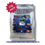 Premium Breeder Medium Bits for Fish (1kg pack)