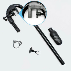 Replacement Input Spare Pipe Fittings for SUNSUN HW Series Canister Filters- Black