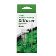 Seachem - 3157 Spiral Co2 Diffuser With Bubble Counting 23mm