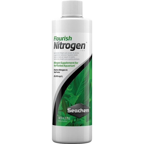 Seachem Flourish Nitrogen - Nitrogen Supplement For Planted Aquarium - 250ml